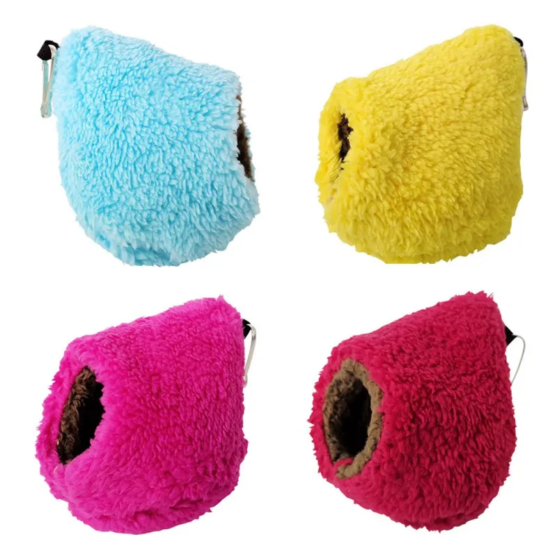 Домашнее животное теплое гнездо хомяк спальная кровать милый в форме раковины