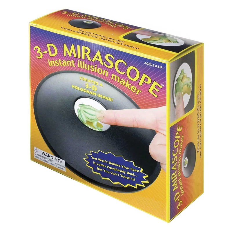 3D создатель оптических иллюзий Mirascope голограмма изображение Творческий научный трюк J8