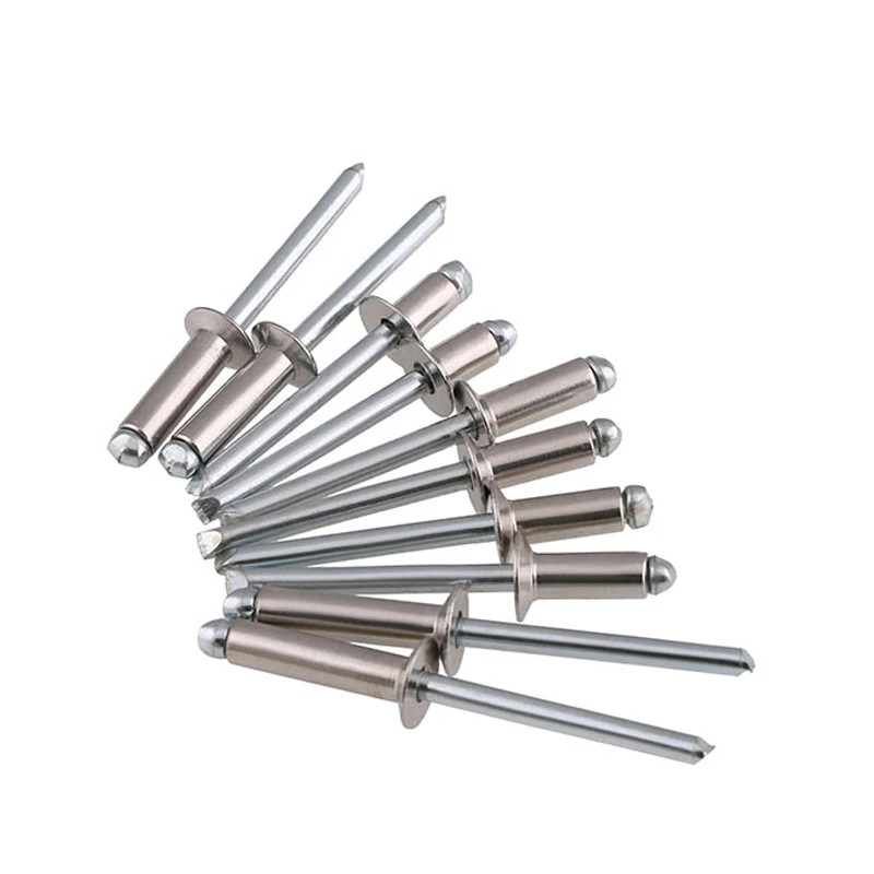 304 Stainless Steel/Aluminum Open End Blind Rivets With Break Pull Mandrel And Countersunk Head | Обустройство дома
