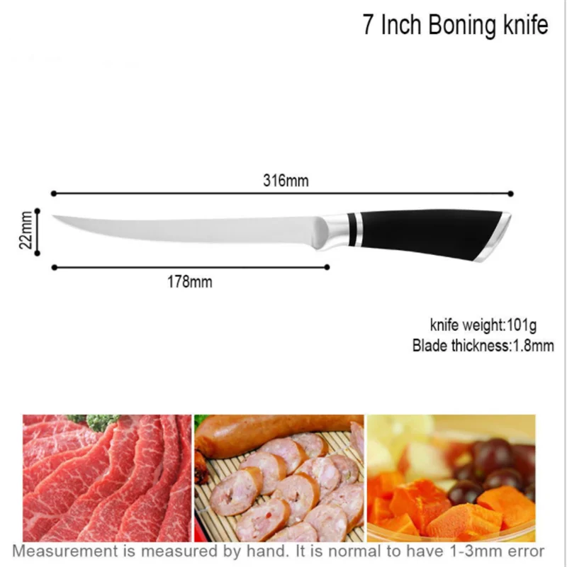 Кухонный нож из нержавеющей стали 6/7/8 дюйма | Дом и сад