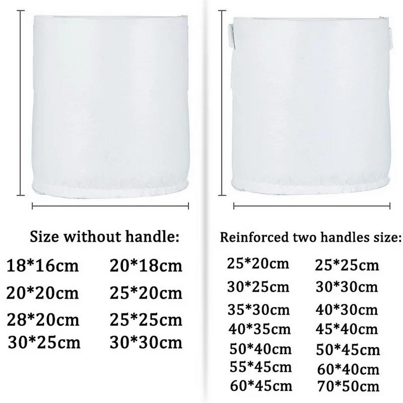 10 шт. нетканый садовый мешок для посадки деревьев цветов красоты растений | Дом и