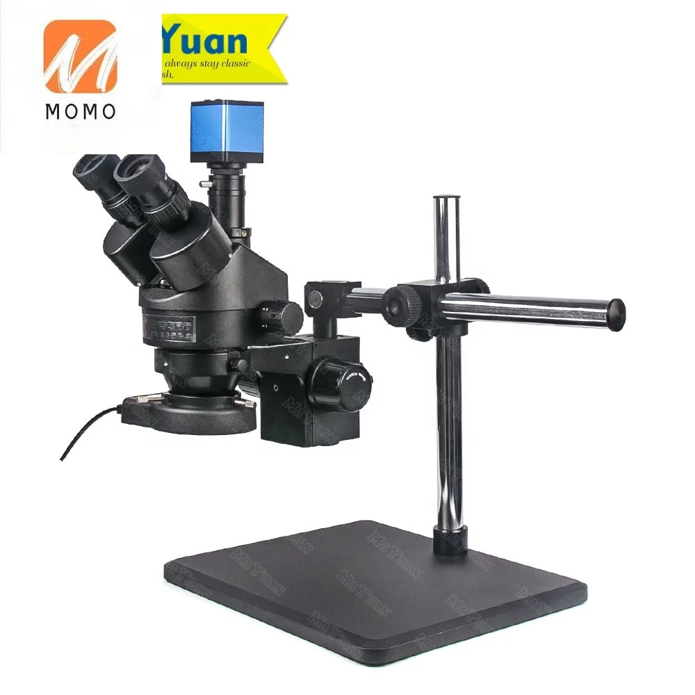 

Single Arm Stand Trinocular Microscope with HD Digital Camera for PCB Repair