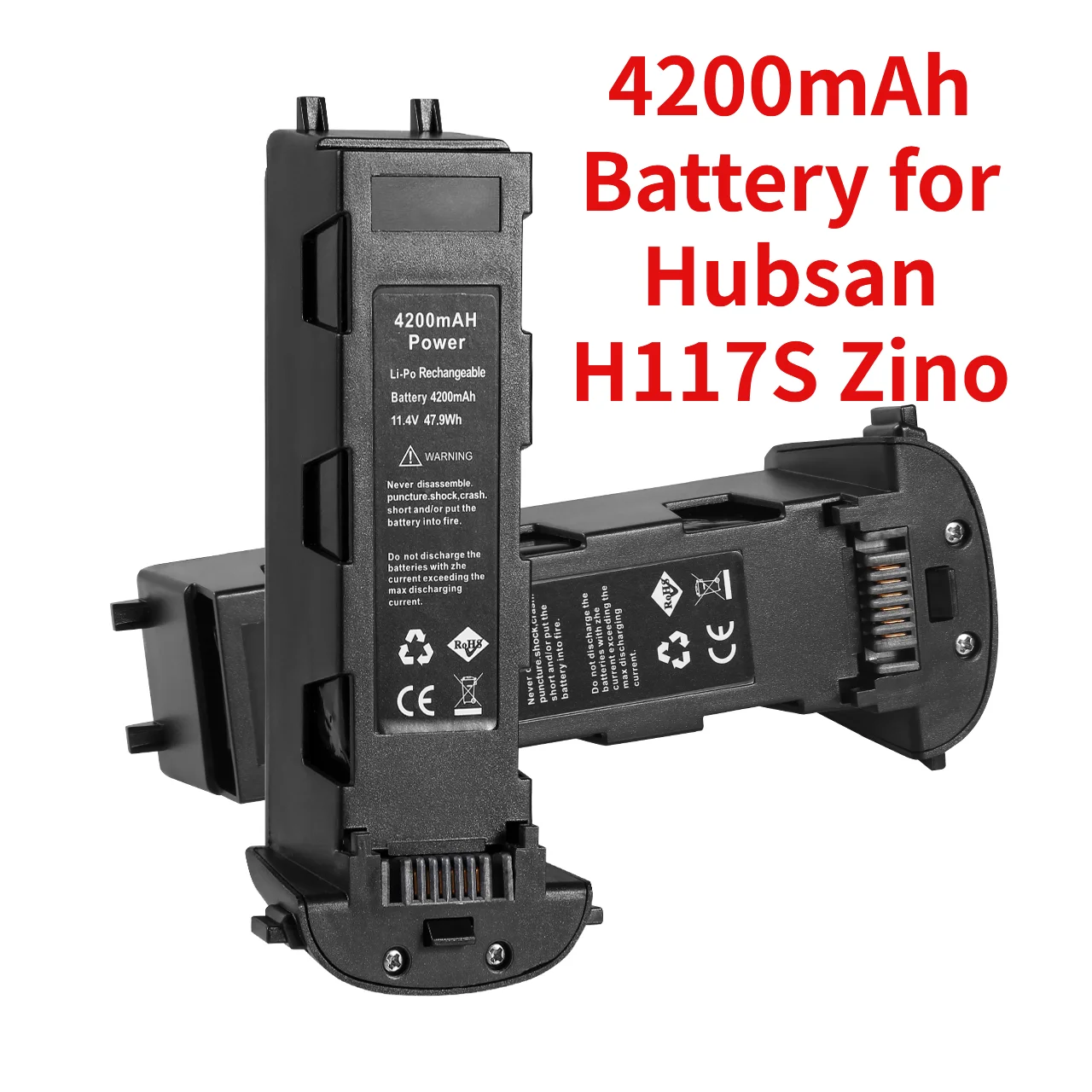 

Аккумулятор для квадрокоптера Hubsan H117S Zino, 11,4 в, 4200 мАч