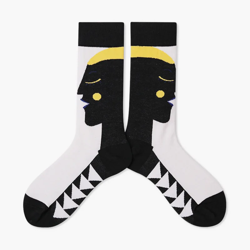 Носки PEONFLY для улицы скейтборда Осень-зима креативные носки в стиле Харадзюку