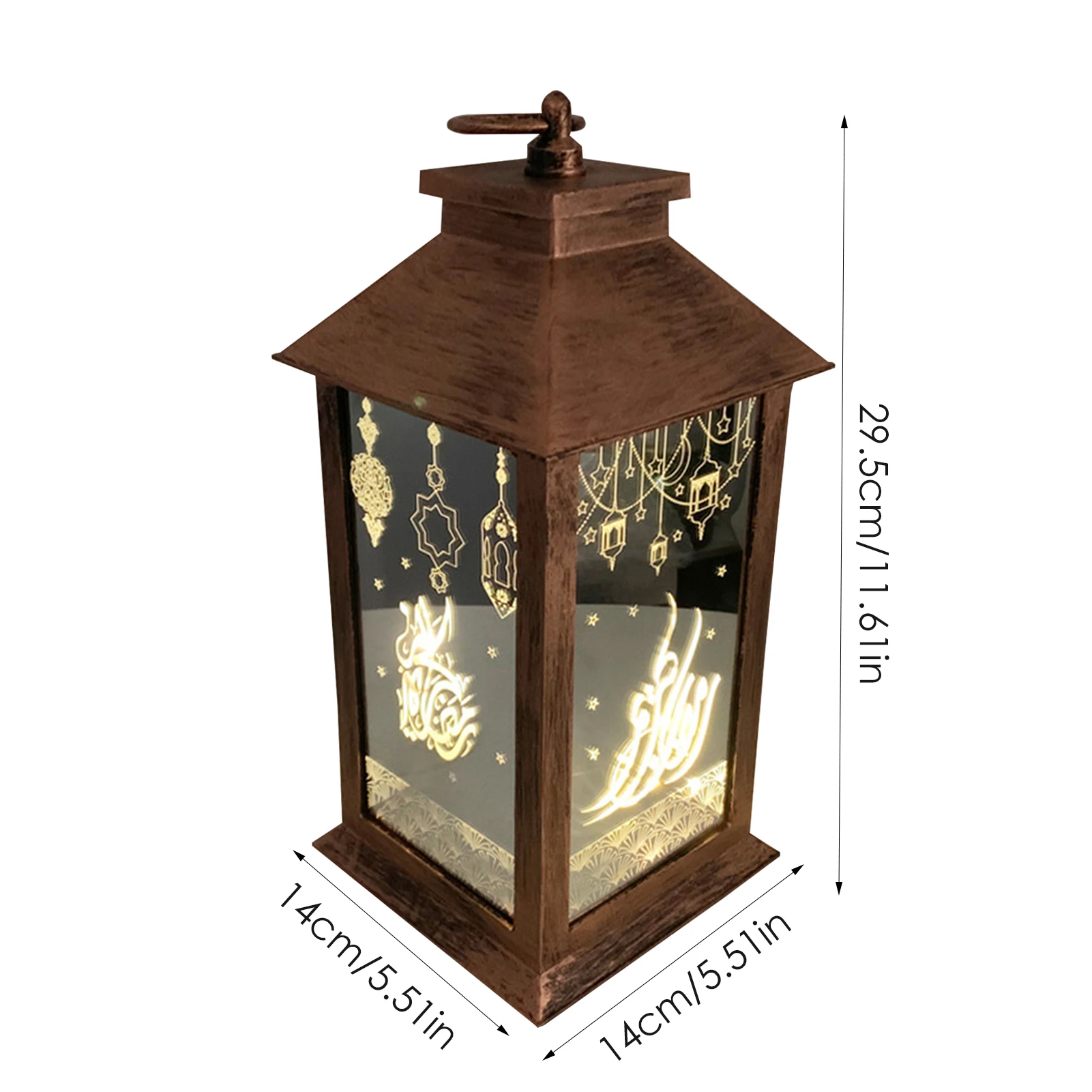 

LED Ramadan Lantern Wind Lights Ramadan Decor For Home Eid Mubarak Islamic Muslim Party Decor EID Al Adha Ramadan Kareem Gifts