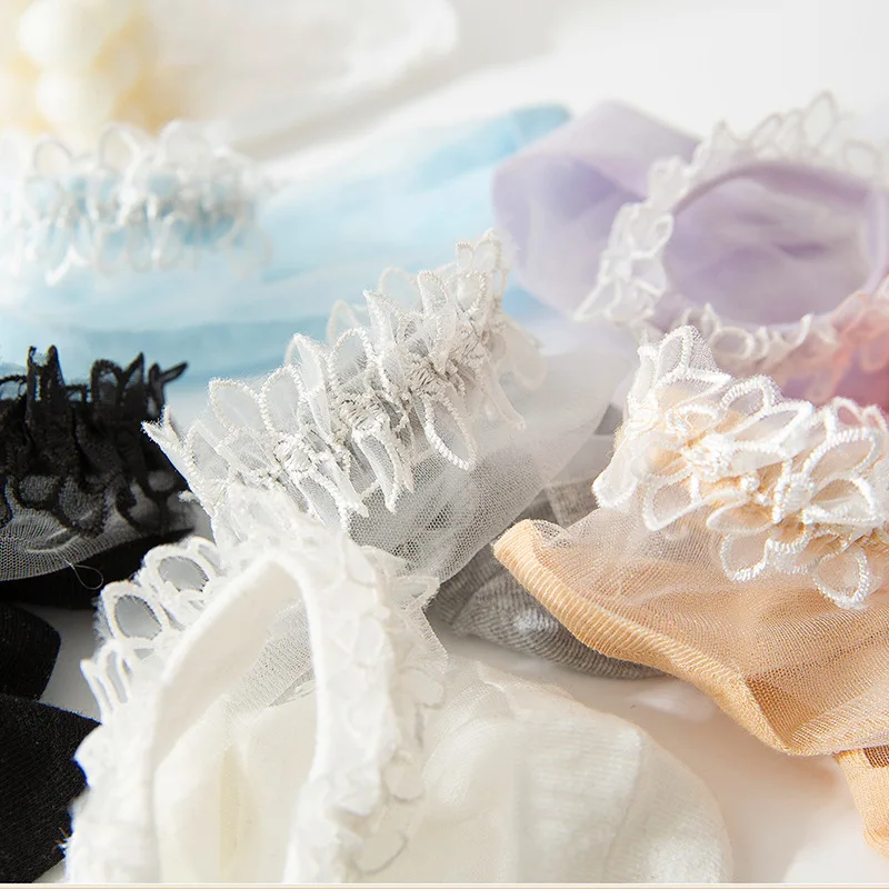 Новая мода лето кавайные носки для женщин и девочек японская кружевное платье с