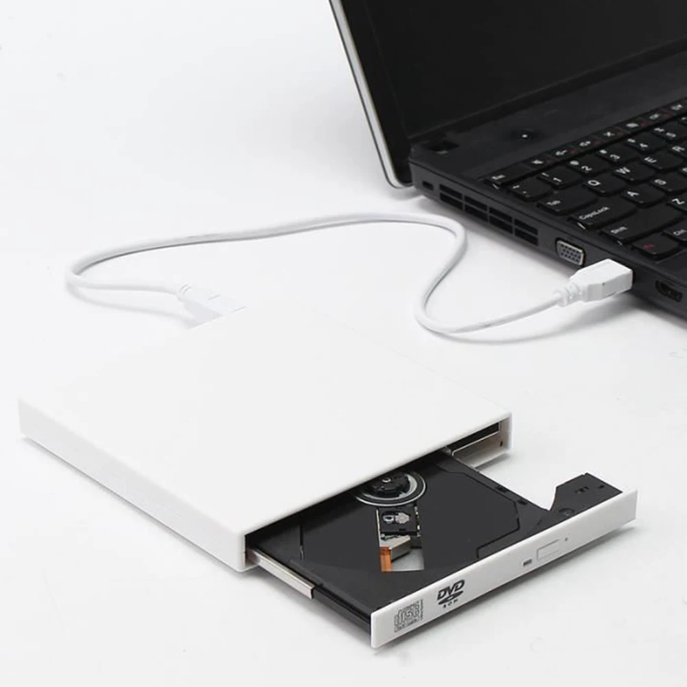 USB 2,0 Внешний оптический рекордер привод DVD/CDRW Rewriter горелки ноутбука