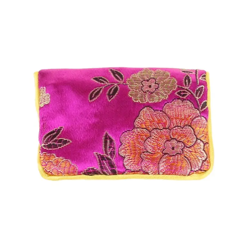 Сумки для хранения ювелирных изделий шелковая Китайская традиционная Сумочка