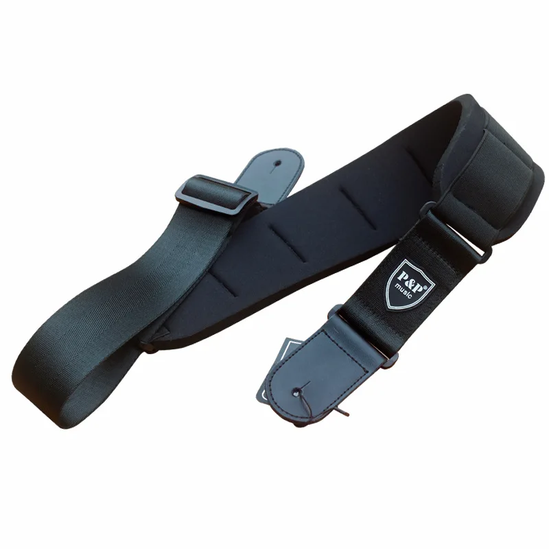 Высококачественные утепленные натуральная кожа гитарный ремень для