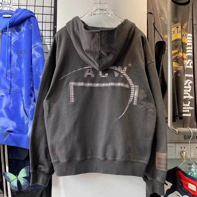 

Вязаный логотип высокого качества холодная стена с капюшоном для мужчин и женщин ACW пуловер A-COLD-стена Толстовка Свитшот