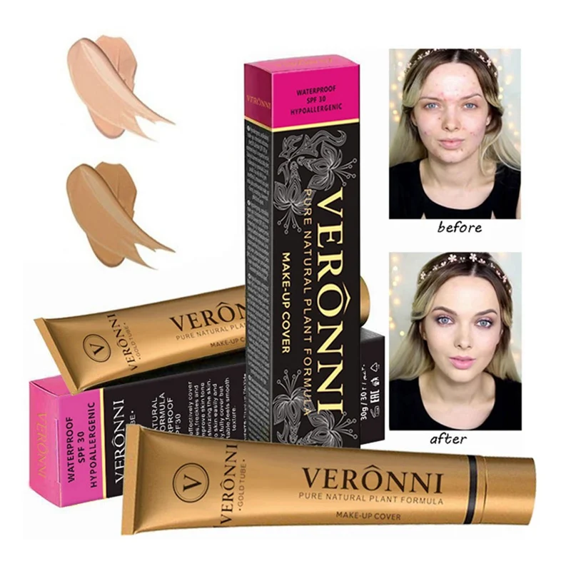 Консилер для консилера консилер акне шрам татуировка темные круги Жидкая основа