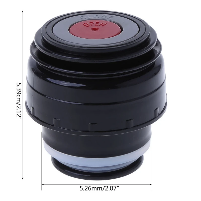 

W3JA 4.5cm Vacuum Flask Lid Thermos Cover Portable Universal Travel Mug Accessories