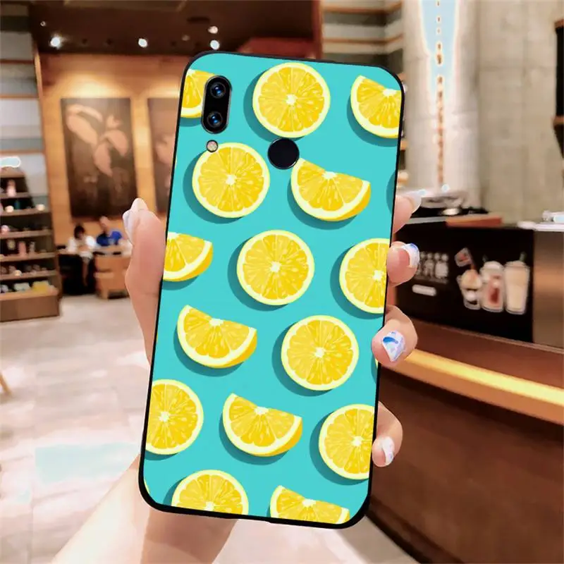 

Cute Fruit Peach food Phone Case For Xiaomi Redmi note 7 8 9 t max3 s 10 pro lite funda cover coque shell