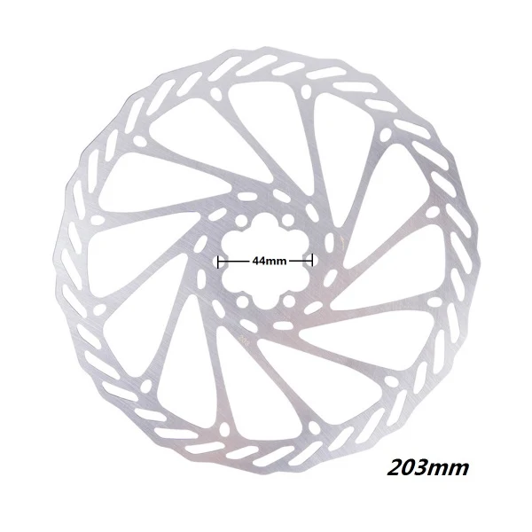 Bicycle MTB Mountain Bike Stainless Steel Brake Disc Rotor 203mm with 6 Bolts Sport Outdoor Cycling bicicleta | Спорт и развлечения