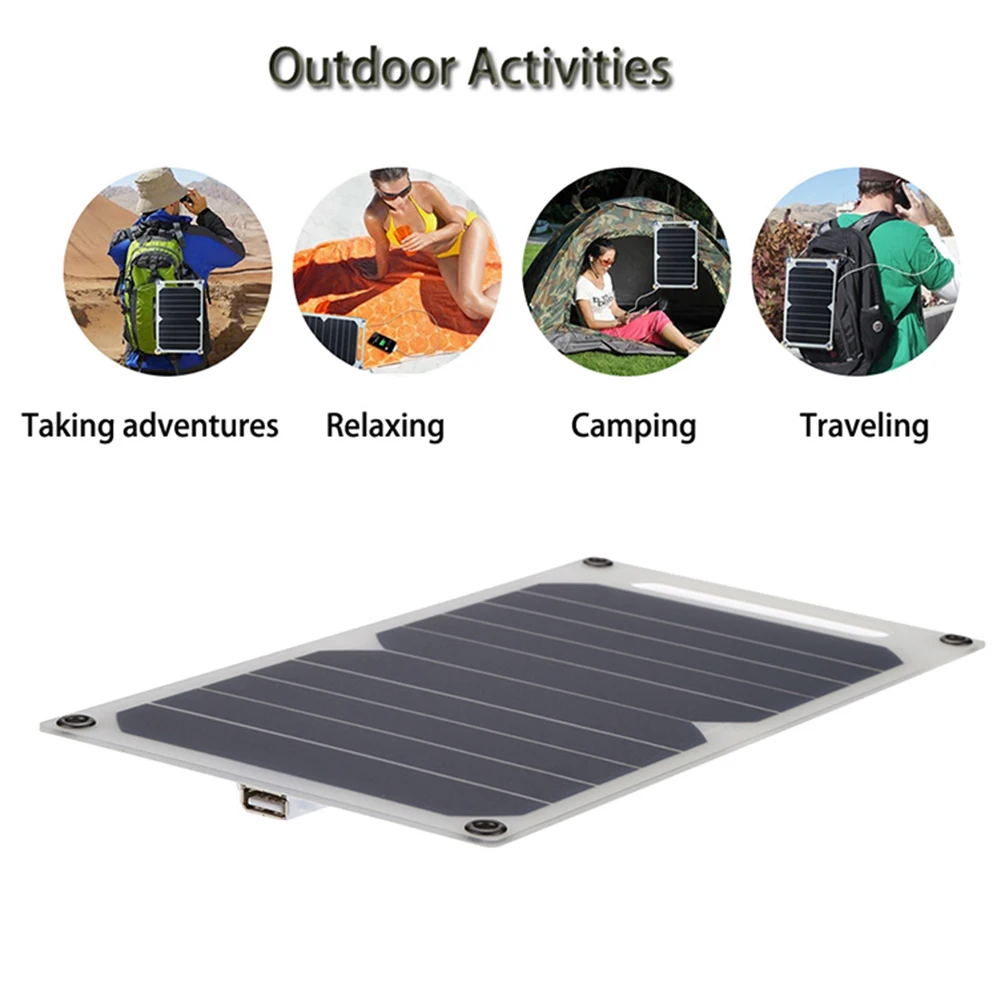 Зарядное устройство для солнечных батарей SunPower 10 Вт 5 В USB выход портативные