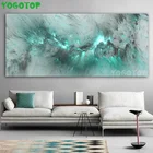 Большая абстрактная алмазная живопись с облаком сделай сам, вышивка крестиком, полная 5D алмазная вышивка, мозаика стразы, настенное искусство светло-голубого цвета, YY5115