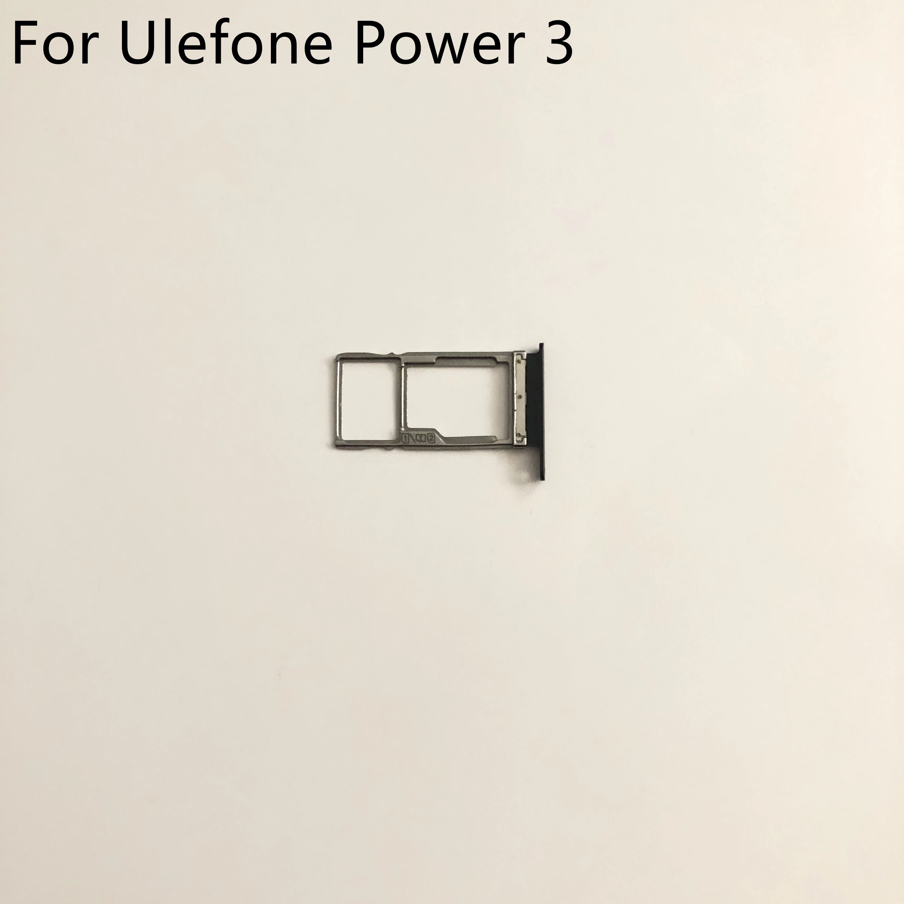 

Ulefone Power 3 Used Sim Card Holder Tray Card Slot For Ulefone Power 3 MT6763 Octa Core 2160X1080 Smartphone