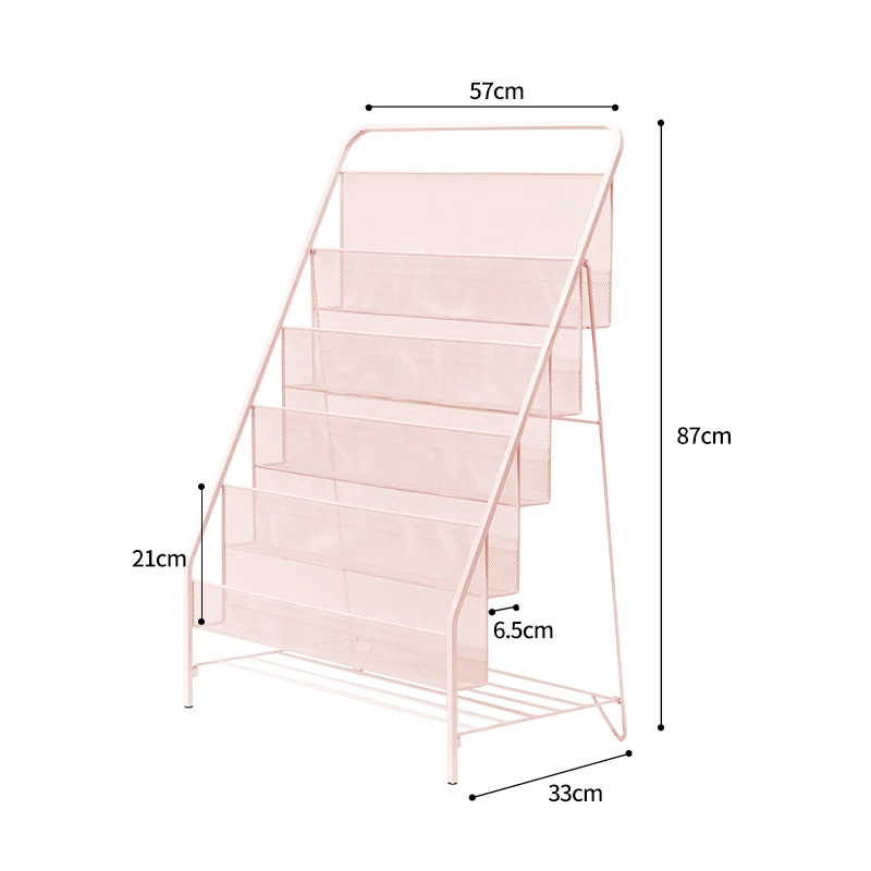 Скандинавский Железный художественный простой современный стеллаж маленькая
