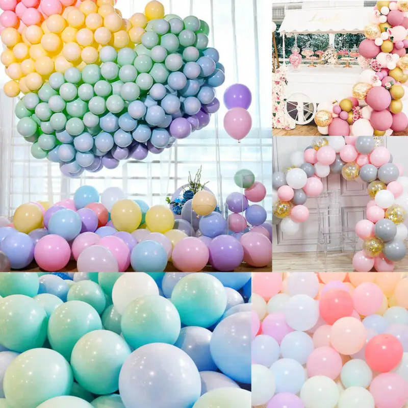 100 шт 10 дюймов латексные шары макарун милое Свадебная вечеринка декоративные |
