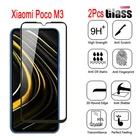 Защитное стекло для Xiaomi Poco M3 M 3 M2010J19CG M2010J19CT 9H, 2-1 шт.