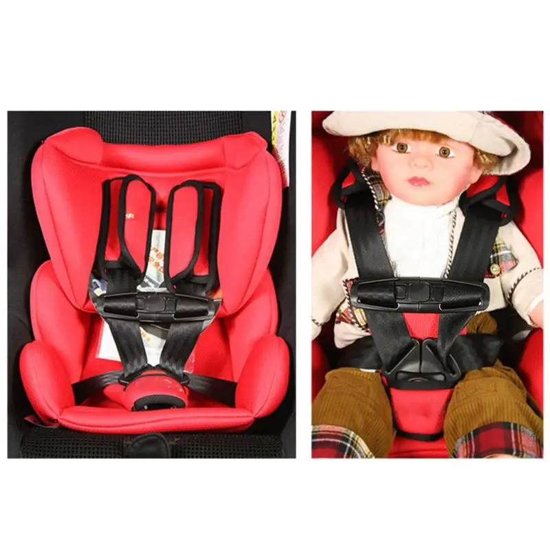 

5 Pcs Baby Children Car Safety Seat Strap Belt Harness Chest Clip Lock Buckle Nylon Latch Fastener Child Clip Safe Buckle