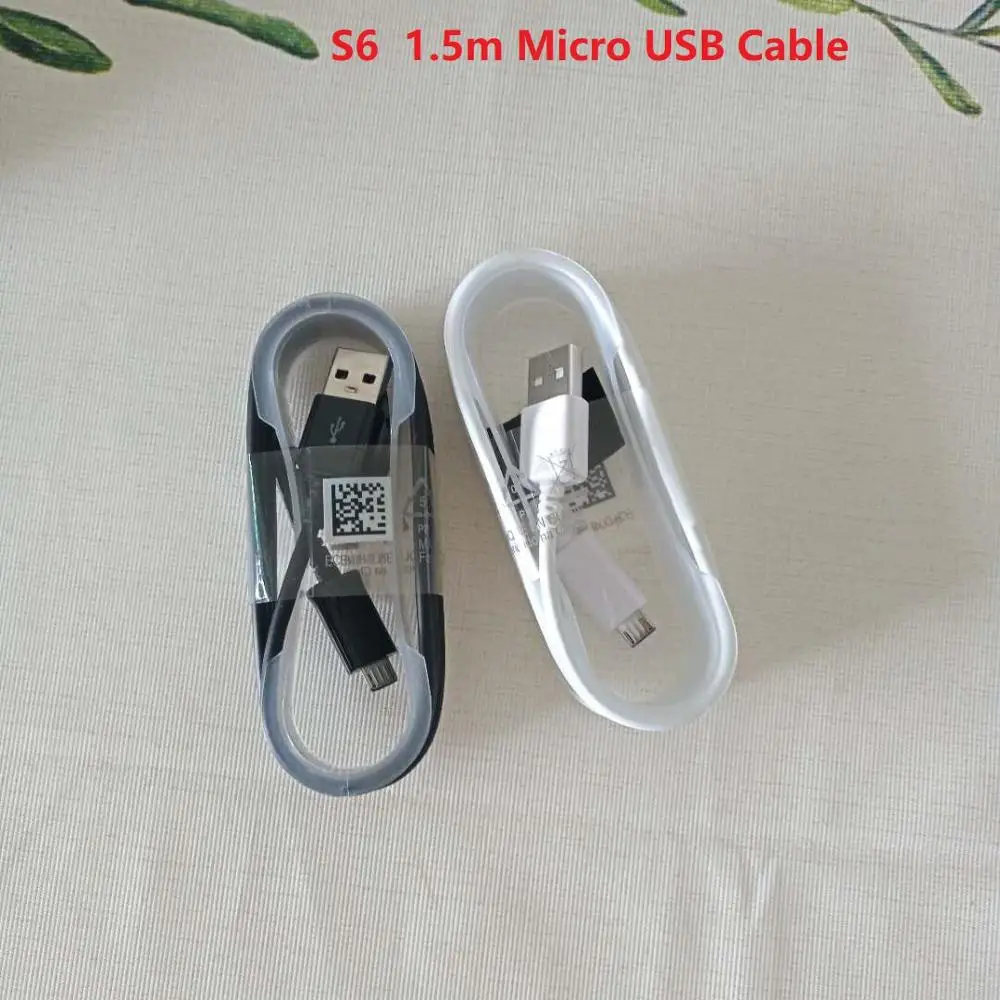 100 шт./лот оригинал Samsung быстрое зарядное устройство micro usb кабель 1 5 м 2A линия