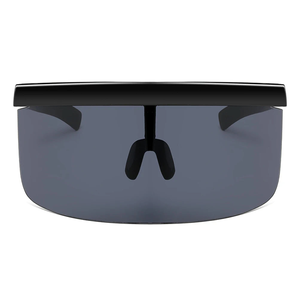 Модные солнцезащитные очки LongKeeper 2020 женские большого размера с плоским верхом и