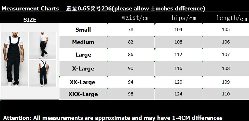 

Fashion Distressed Overalls Black Jeans for Man Safari Style Full Length Working Clothes Loose Pants Ripped Denim Trousers 2021