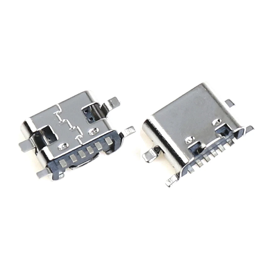 50/100 шт. разъем Micro USB 3 1 Type C для зарядного порта штекер SMD DIP Type-C гнездовой Xiaomi Huawei