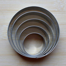 Molde portátil de acero inoxidable para hornear galletas...