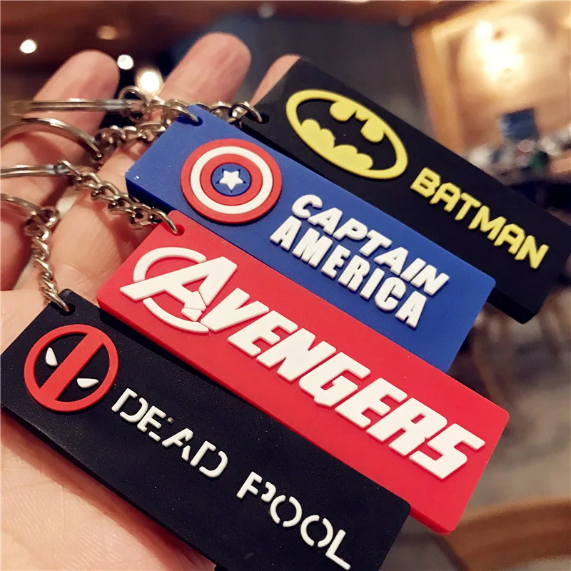 Disney Марвел Мститель Союза Бэтмен брелки для ключей материал изготовления сумок