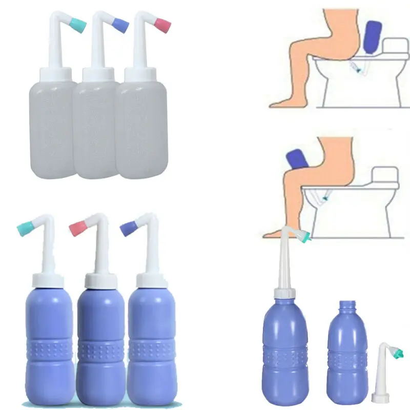 450/400ml Empty Bidet Bottle Handheld Travel Toilet Spray Seat Water Tool Personal Cleaner EVA Portable Washing Sprayer Hygiene |