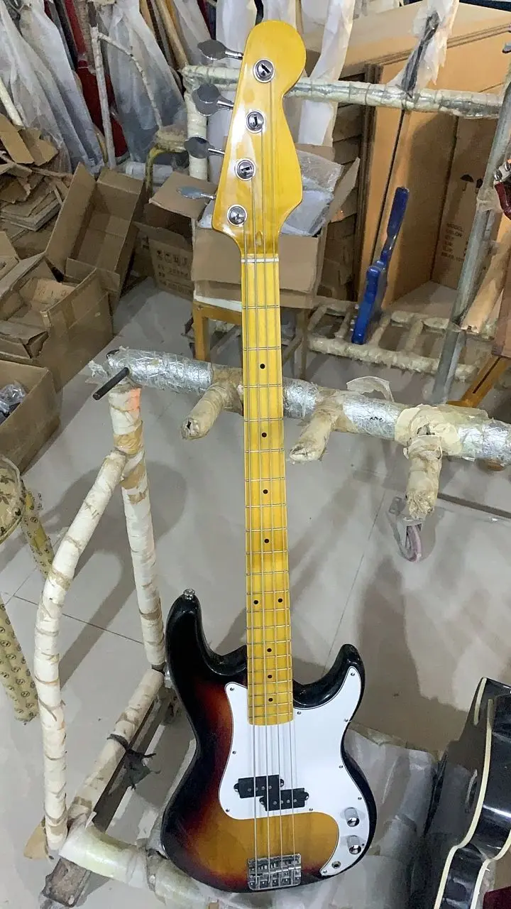 Новое поступление 4 строка электрическая бас-гитара Precisionmodel Одежда высшего