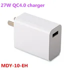 Сетевое зарядное устройство 27 Вт QC 4,0 с микро-кабелем USB TypeUSB C для Xiaomi 5 8 8SE 9 Mi10 SE Mix2 3 Mix2s 6 6X Note 2 RedMi Note 7 K20 PRO