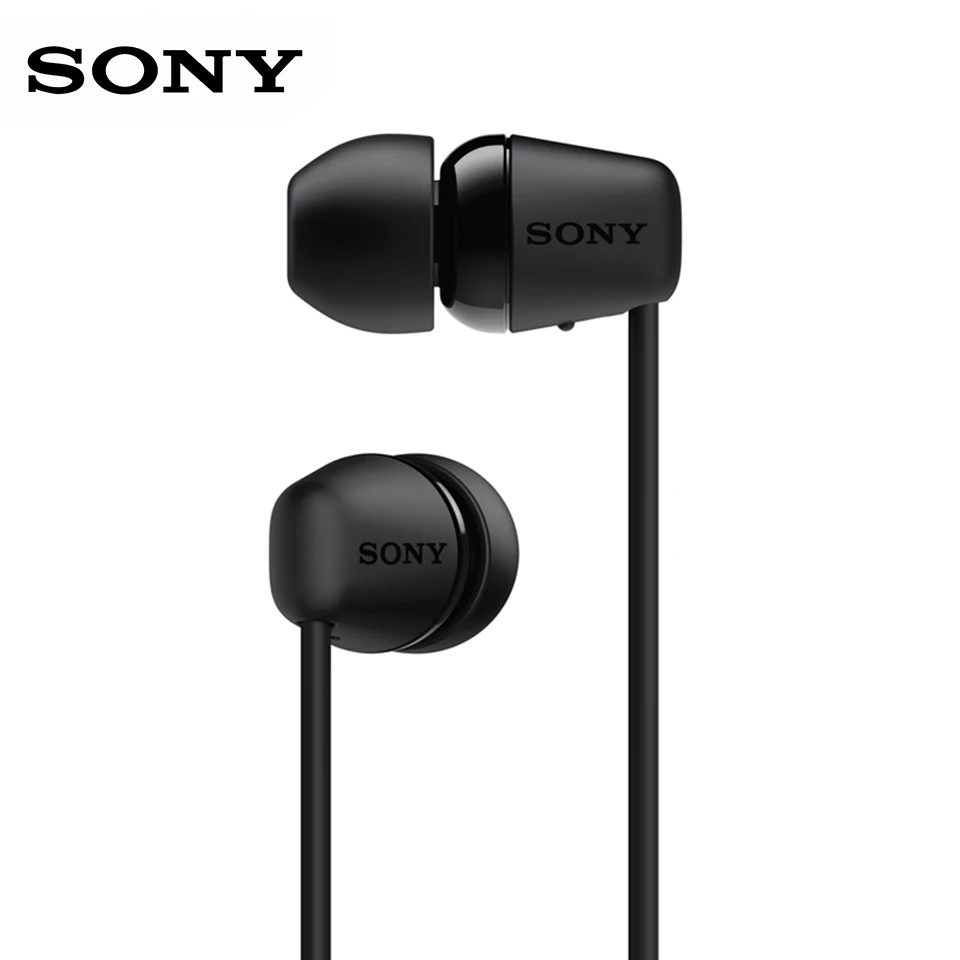 Беспроводные стереонаушники-вкладыши SONY WI-C200 Bluetooth 5 0 спортивные наушники