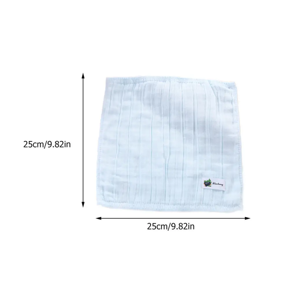 

4Pcs Baby Simple Face Wipe Absorbent Square Towel Washcloth Random Color