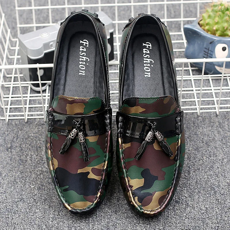 Men's Casual Shoes British Style Moccasins Leather Flats Zapatos Hombre Loafers Footwear Men Winter&ampSping Chaussures S21-03 | Обувь