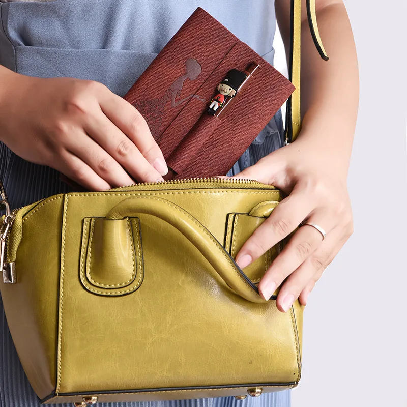 Мини дневник блокнот А6 креативная записная книжка путешественник журнал