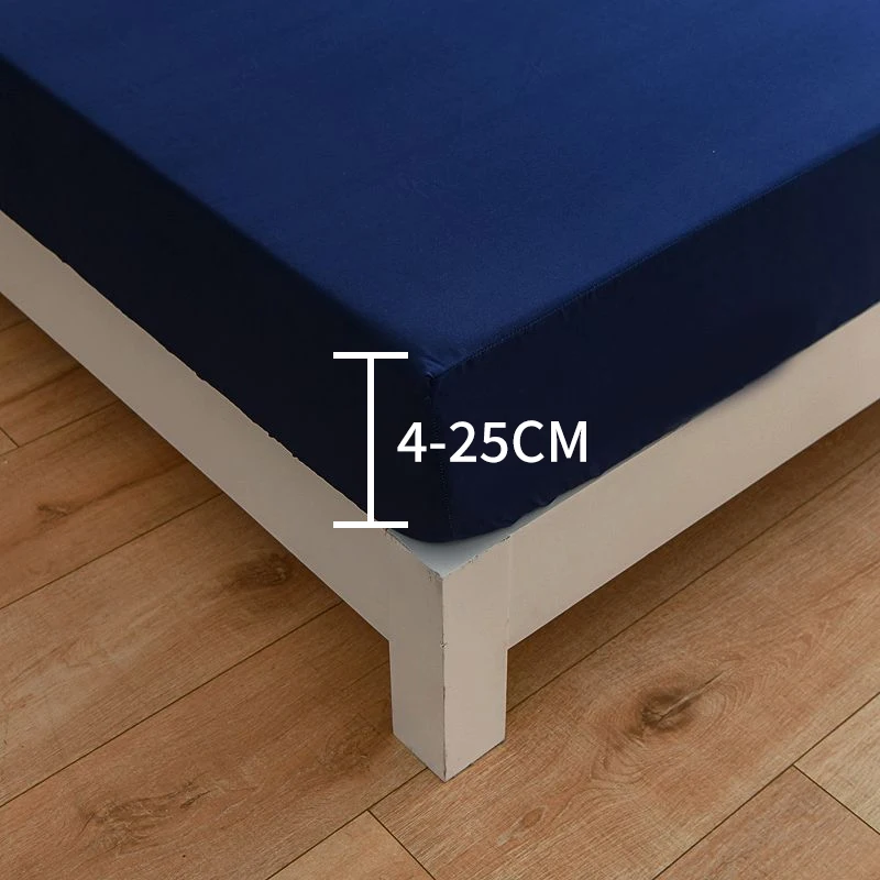 Meijuner 1 шт. однотонная натяжная простыня наматрасник набор супер мягкой простыни