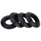 4 шт. резиновые универсальные весло для байдарки, каное капельное кольцо для установки на вал весла диаметр 30 мм, аксессуары для прогулок на лодке