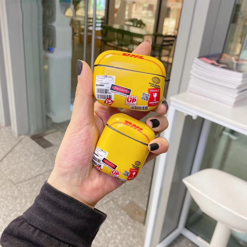 Чехол для наушников Airpods 1 2 DHL Express 50 го юбилейного выпуска чехол pro 3 беспроводной с