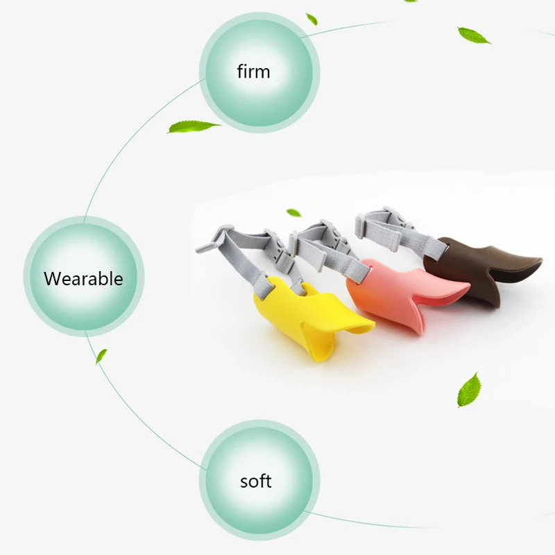 1 шт. ПЭТ анти-клещи анти-набор мундштуков Забавный намордник крышка утконоса