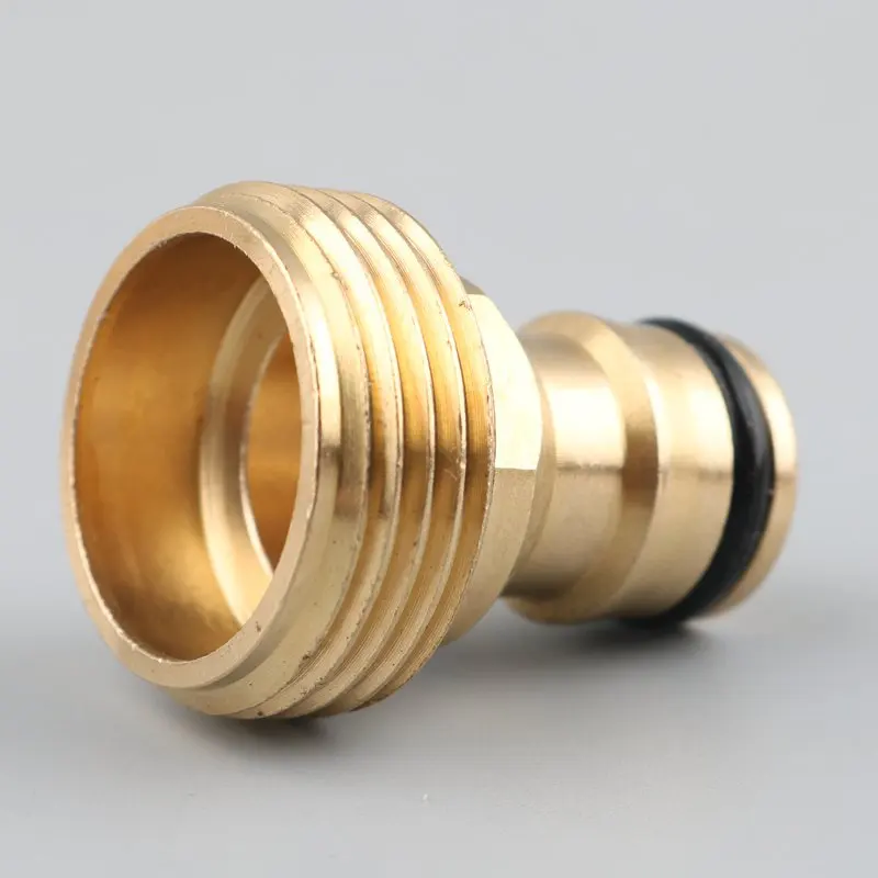 Медь 1/2 ''3/4'' 1 ''Резьбовой Адаптер водопроводное соединение для крана водяной пистолет мойка автомобильный разъем 16 мм разъем для садового шланга для сада