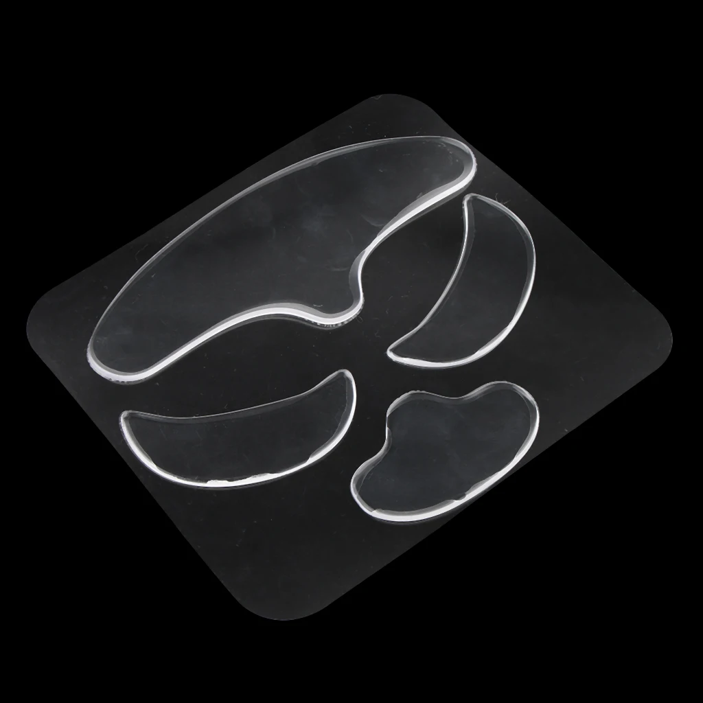 

4pcs/set Unisex Womens Anti-Wrinkle Forehead Eye Chin Silicone Reusable Pads