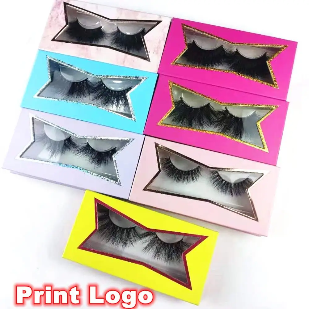 

Упаковка для ресниц с принтом логотипа для маленькой девочки, оптовая продажа, пустые коробки для ресниц, 25 мм, норковые ресницы, креативпос...