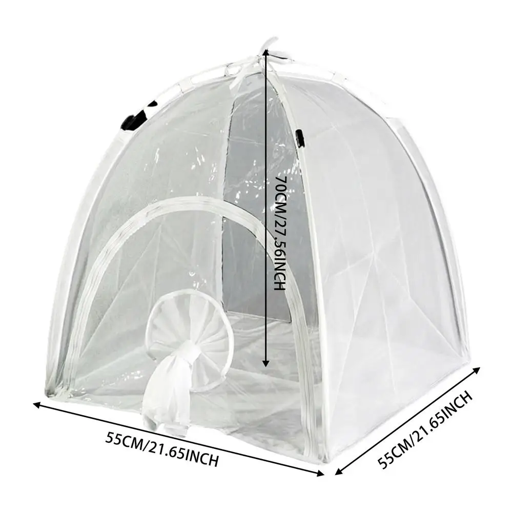 Mini Garden Greenhouse Portable Folding Transparent Plant Flower Cover Insect-proof Tent PVC Warm Room Indoor And Outdoor | Дом и сад