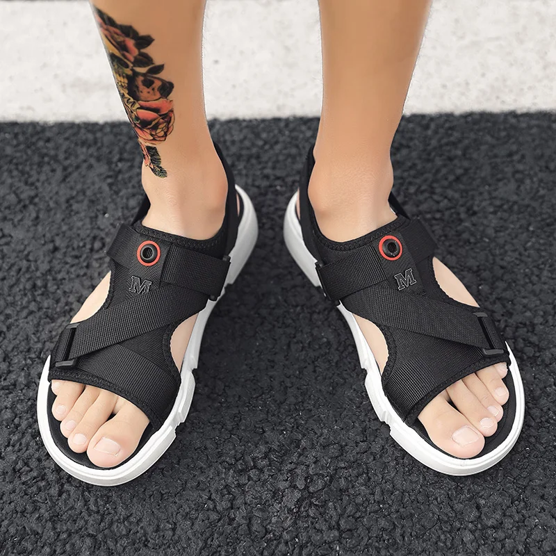 

Sandalias Deportivas Sandalia Masculina Sandals Men Trekking Sandale Homme Ete Sandales Cuir Sandals-men Sandal Shoes Leather