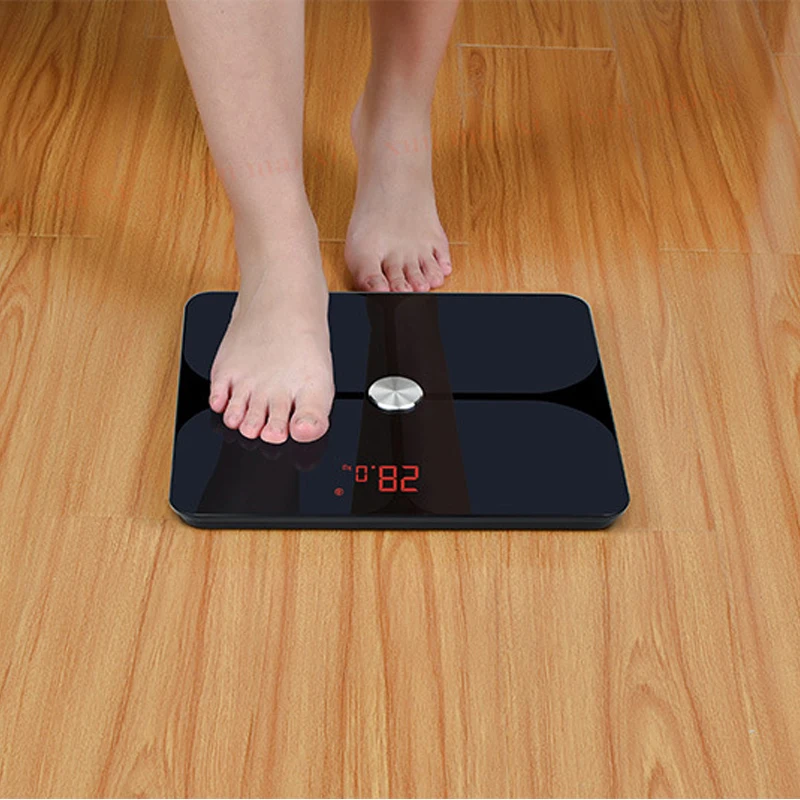 Новинка цифровые весы для ванной тела с Bluetooth умные человеческого жира напольные