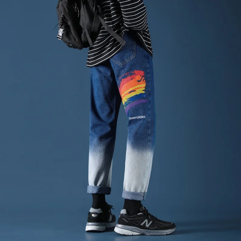 

Popular baggy Men's pants Jeans for men trousers Casual Wide leg oversize Jeans