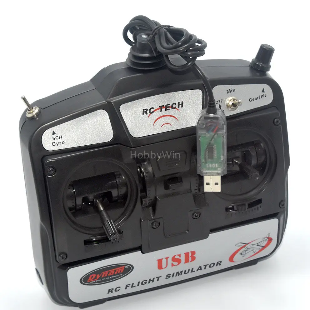 Dynam 6 канальный переходной usb кабель RC авиамодельного симулятора (6CH модель
